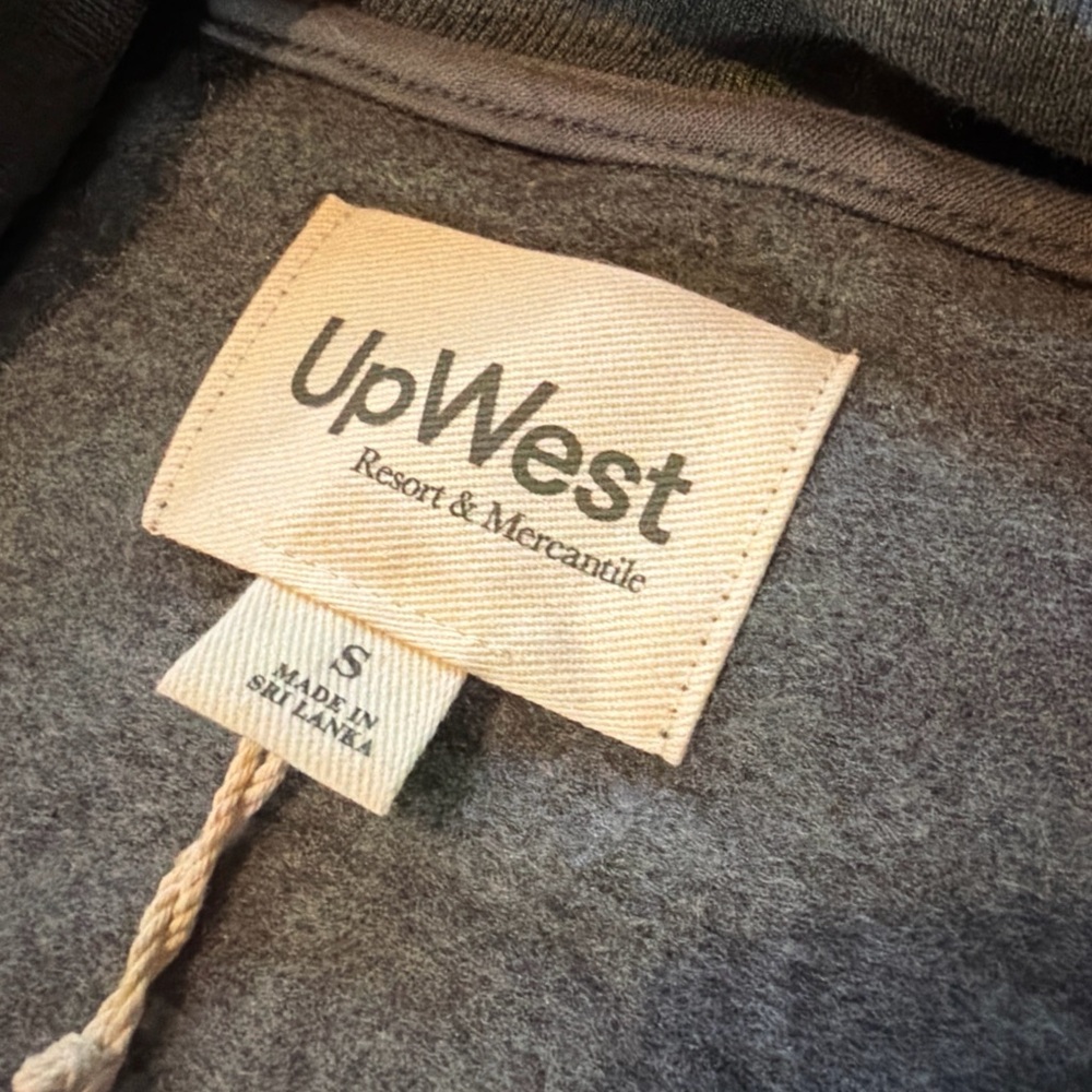 UpWest Women's Unwind Cocoon Cardigan Sz Small Dark Gray - Picture 4 of 8